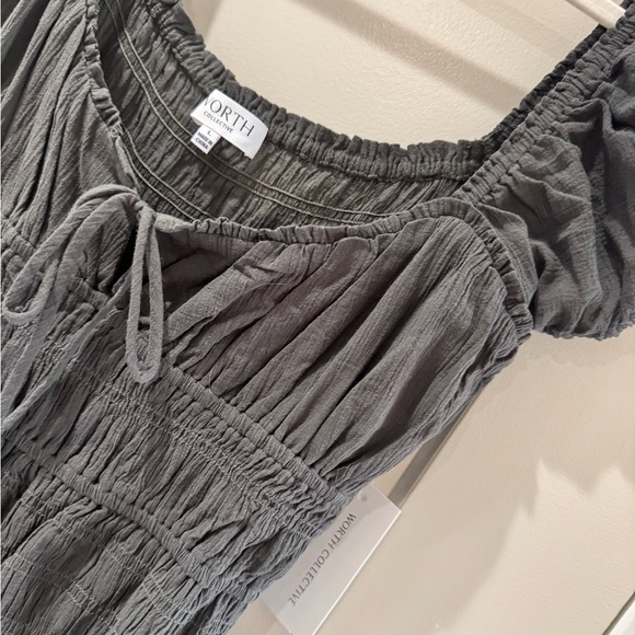 Chic Charcoal Maxi Dress - Picture 2 of 3